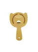 Mercer M37203GD Barfly Diamond Lattice Bar Strainer 6" 2‑Prong Hanging Hole 18/8 Gold‑Plated 1 image
