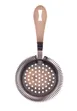 Mercer M37218ACP Hawthorne Strainer, 7 1/4" Length, Hanging Hole, 18/8 Stainless Steel, Copper 1 image