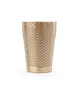 Mercer M37303SPTABR Venym 18‑Oz Shaker, 3‑1/2" Dia x 5" H, Stainless Steel, Bronze Snakeskin 1 image