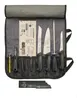 Mercer M4SET2 Set, 3" Paring, 6" Boning, 8" Chef/Bread, 10" Steel, Ruler/Thermo, Roll/Peeler - 1/Bag 1 image