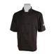 Mercer M60014BK1X Short‑Sleeve Unisex Jacket XLarge Black, 65/35 PolyCotton Twill, 8 Buttons, Pocket 1 image