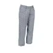 Mercer M60040HT1X Women's Chef Pants XL (1X) Houndstooth, PolyCotton, 3 Pockets,ed Cuffs 1 image