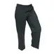 Mercer M60060BKL Women's Chef Pants -L Black 65/35 Poly/Cotton, Waist, 3 Pockets, Cuffs, 30"" Inseam 1 image