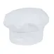 Mercer M60110WH Millennia Beret, Adjustable Velcro, 65/35 Poly/Cotton Twill, White – 22"-24" Fit 1 image
