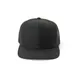 Mercer M60135BK Trucker Cap – One Size, 100% Cotton Black with Nylon Mesh, SnapBack, Vent Holes 1 image