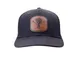 Mercer M60137BK Trucker Cap – Black 100% Cotton Hat, Logo Patch, Snap‑Back Closure, Mesh – One Size 1 image