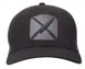 Mercer M60138BKGY Chef Hat, Black Cotton Cap with Mesh Back, Mercer Logo Patch, One Size 1 image