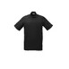 Mercer M60250BKS Cook Shirt - Black Short Sleeve 65/35 Poly-Cotton Size S Pocket With Pencil Holder 1 image