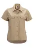 Mercer M60350KHL Metro Edge Work Shirt – L Khaki Short‑Sleeve, Button Front 65/35 Poly‑Cotton Poplin 1 image