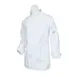 Mercer M61030WHM Womens Chef Jacket, M White, Long Sleeve, Poly/Cotton, 8 Buttons, Shoulder Pocket 1 image