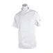 Mercer M61032WHM Women's Chef Jacket, Medium White Short‑Sleeve, 65/35 Poly‑Cotton Twill 1 image