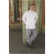 Mercer M61050HT3X Chef Pants 3X Unisex 100% Cotton Black/White Houndstooth Classic Style 2 image