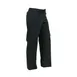 Mercer M61100BK3X Women's 3X Black Cargo Pants PolyCotton Waist Belt Loops Velcro Pockets Solid 1 image