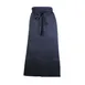 Mercer M61130NB Waist Apron – 33" x 29", 2‑Sided Navy Blue Poly/Cotton 65/35 Twill, No Pocket 1 image