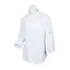 Mercer M62040WHM Women's Chef Coat, Medium White Poly Cotton, Long Sleeve, 12 Buttons 1 image