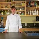 Mercer M62050WB3X Women's Chef Coat, 3X White with Black Piping, Long Sleeve, Poly‑Cotton Twill 2 image