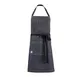 Mercer M63206DEN Bib Apron, 29.75" x 34" Charcoal Gray, 65/35 Poly‑Cotton, Adjust Straps, Large Pocket, Pencil Pocket 1 image