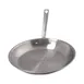 Spring USA 8186-60/30 Primo! Fry Pan – 2.5‑Quart (12‑inch) Stainless Steel with Aluminum Core, Riveted Handle, Uncoated 1 image