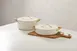 Spring USA 8756-2-28 Buffet Chafing Dish, 4‑Quart (1 gal) Ivory Finish, Heavy‑Duty Smallware for Buffet Service 2 image