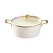 Spring USA 8858-2-28 Buffet Chafer Dish, 7‑Quart White Chafing Dish, Stainless Steel, Ideal for Catering Buffets 1 image