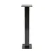 Original Wood Seating BS-FM39 39" Bar Height Steel Table Base, Powder Coat Tex Black Finish, 3" Square Column, Bolt-Down 1 image