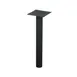 Original Wood Seating BS-PL Pin Leg Table Base, Metal, Cast Iron, Black Powder Coat Finish 1 image