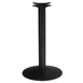 Original Wood Seating BS18R 18" Dia. Stamped Steel Table Base, Black Powder Coat, Dining Height 1 image