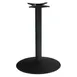 Original Wood Seating BS22R 22" Dia. Stamped Steel Table Base, Dining Height, Black Powder Coat Finish 1 image