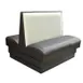 Original Wood Seating PB-WB-48 48H Upholstered Restaurant Booth Bench, Priced per Foot, Plywood & Solid Wood Frame 1 image