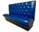Atlanta Booth & Chair BB-C36200 1/2 Circle Booth, 48x90x48, Upholstered Tufted Back, Black Vinyl Kick Base 1 image