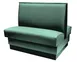 Atlanta Booth & Chair BP-S4250 30" Single Booth, Upholstered Seat & Back, Black Vinyl Kick Base 1 image