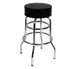 Klinger's Trading CSRC24-CHROME FRAME Swivel Bar Stool Base, 2-Ring Chrome Frame, Chrome Plated Round Steel Tubing, Free Standing 1 image