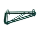Klinger's Trading SD24-GREEN Double Wall Shelf Bracket, 24" Deep, Green Epoxy Finish 1 image