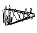 Klinger's Trading SDCHROME-14 Chrome Plated Double Wall Shelf Bracket, 14" Deep 1 image