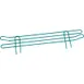 Klinger's Trading SLEDGE54-GREEN 54" Wire Shelf Ledge, 5-1/2"H, Green Epoxy Coated 1 image