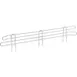 Klinger's Trading SLEDGE72-CHROME 72" Wire Shelf Ledge, 5-1/2"H, Chrome Finish 1 image