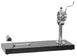 Omcan USA 48229 Prosciutto Holder with Wooden Base, Rotating Handle, Spanish Craftsmanship Stand 1 image