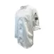 Thunder Group CJ210WH2XL Jacket 2X-Large Tapered White FrenchCuff Ventilated Sleeve 65/35 PolyCotton 1 image