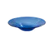 American Metalcraft GBB15 Glacier Blue 14" Round Glass Serving Bowl, 98 oz, Swirled Finish 1 image