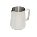 Browne USA 515010 Contemporary 32 oz. Stainless Steel Milk Frother, 18/8, Mirror Finish, 5-3/4" x 5" 1 image