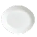 Steelite 11070573 Oval Taste Dish, 9" x 1.25", Vitrified China, Oven Safe to 530°F, Sold per Dozen 1 image