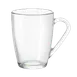 Steelite 49126Q832 Coffee Mug, 10.75 oz, 4.5" x 4.125", Soda Lime Glass, 6/Case 1 image