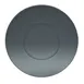 Steelite 6151B445 - Medium Well Gourmet 11.25" Round Willow Glass Smoke Finish Plate, Glass Dinnerware, Sold per Dozen 1 image