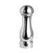 Steelite 6336T527 7.5" Stainless Steel Salt Mill, 18/10 Brio Finish, 1"-7" Height, 4/Case 1 image