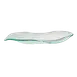 Steelite 6506G334 Glass Oval Platter, 10.25x13.5, Ripple Finish, 13 Size, Oval Shape, 8/Case 2 image