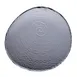 Steelite 6513G379 Round Scape Glass Platter, 10.125" Diameter, Smoke, Natural Texture, 1 Dozen 1 image