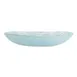 Steelite GS193806 2.5 Qt Oval Glass Serving Bowl, 14.625" x 2.75", Dusk Blue Crackle Finish, 65-96 Oz, Sold per Case 1 image