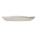Steelite GS193808 18.375" Oval Glass Serving Bowl, 3.25 Qt, Crackle Cream Finish, 97 Oz Capacity, Sold per Case 1 image