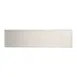 Steelite GS193871 Mid Modern Serving Platter, 24.25x6.5, Rectangle, Glass, Solid Cream, Case Quantity 1 image