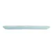 Steelite GS193872 1.25 Qt Oval Glass Serving Bowl, 24.125" x 1.625"H, Dusk Blue, Crackle Finish, 33-64 Oz, Case 1 image